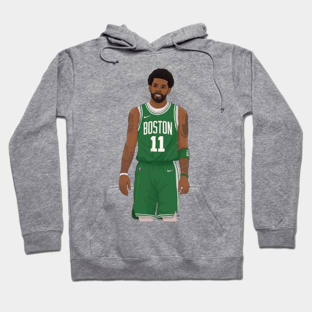 Kyrie Irving digital illustration Hoodie by fmmgraphicdesign